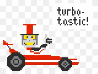 Download Hd Turbo - Tastic Wreck It Ralph Turbo Pixel Turbo Car Wreck It Ralph Png,Wreck It Ralph Transparent