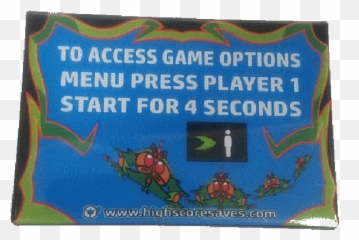 Galaga Instruction Magnet Png Ship