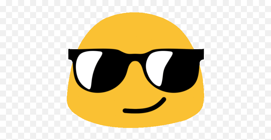 Cool Emoji With Sunglasses Gif - Longlivetheblob Sunglasses Smirk Discover U0026 Share Gifs Android Sunglasses Emoji Png,Smirk Emoji Transparent