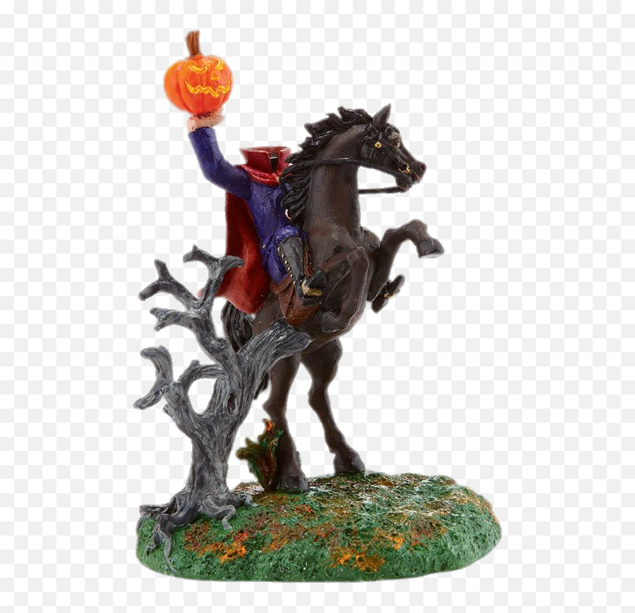 Headless Horseman Halloween Statuette - Department 56 Headless Horseman Png,Headless Horseman Png