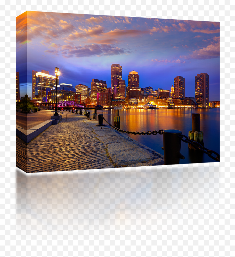 Boston Skyline From Fan Pier - Fan Pier Park Png,Boston Skyline Png