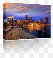 Boston Skyline From Fan Pier - Park png