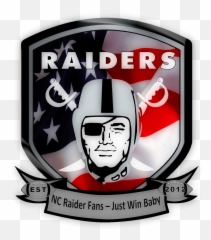 Download Nc Raider Fans Logo Oakland Raiders - png