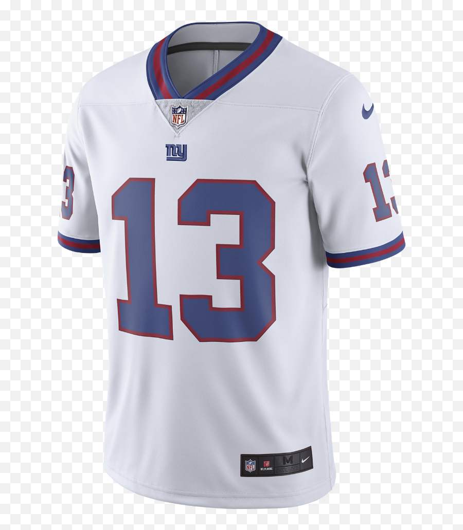 Nike Nfl New York Giants Color Rush - Camiseta Nfl New York Giants Png,Odell Beckham Jr Png