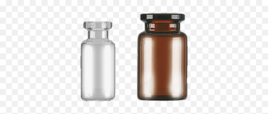 Short Thread Vial Transparent Png - Injection Bottle Png,Vial Png