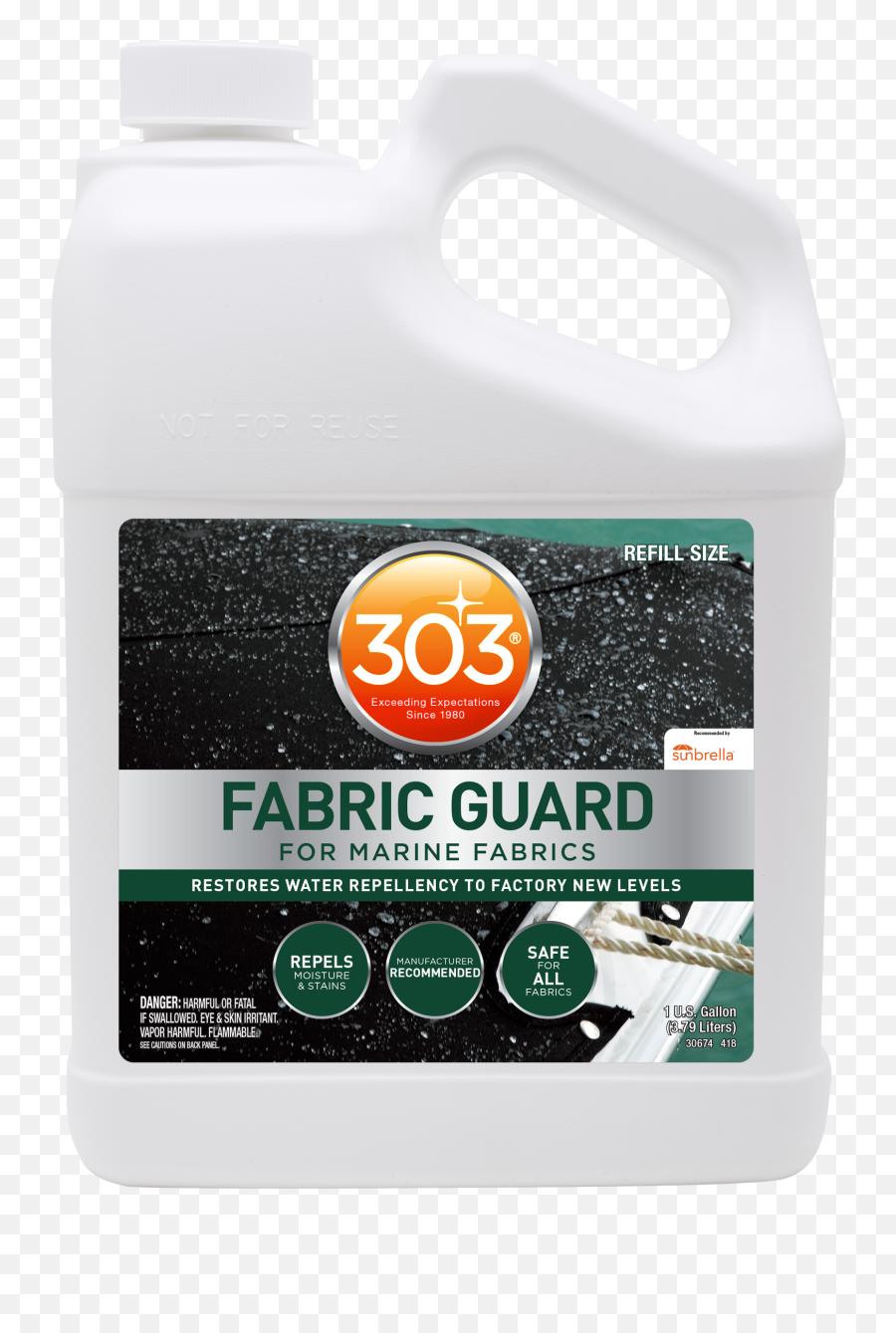 303 30674 Marine Fabric Guard Water Repellency And Stain Protection Gallon - Walmartcom Alcazaba Png,Doo The Icon Of Sin