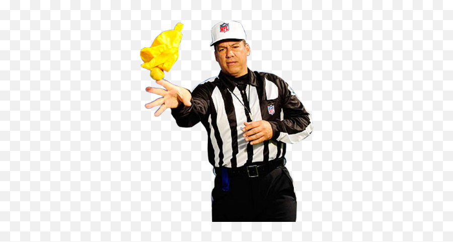 Nfl Ref Png Picture - Flag On The Play,Referee Png