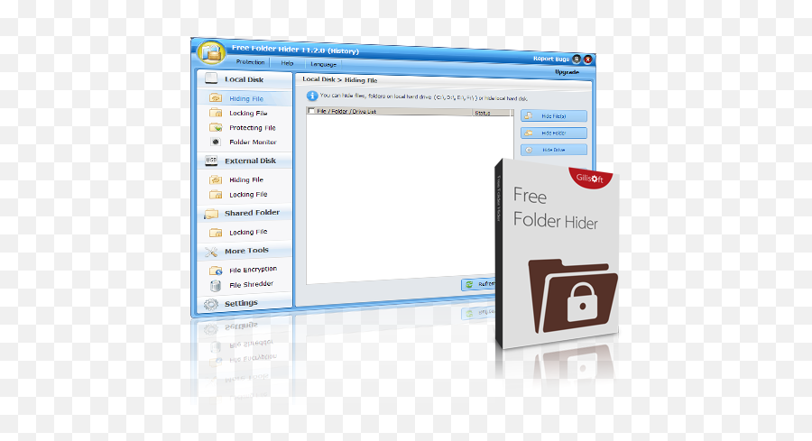 Freeware Free Folder Hider U2013 Hide Or Password - Technology Applications Png,Heb Icon