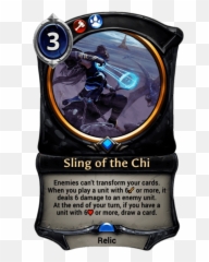 Sentinel Sling By Sunsfury Eternal Decks Warcry - Porcelain Mask png