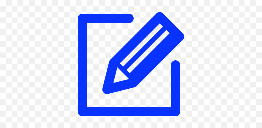 Write New Document Create Icon - Free Download Create Document Blue Icon Png,New Icon Free