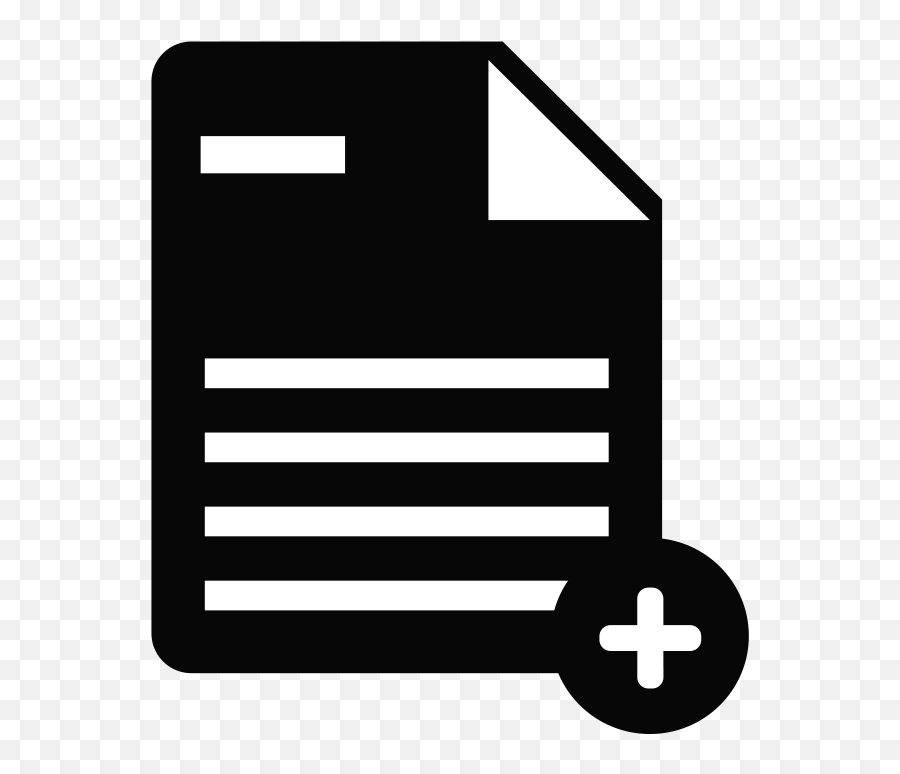 Add Document File New Page Paper Ic 1386317 - Png Horizontal,Add Image Icon Png