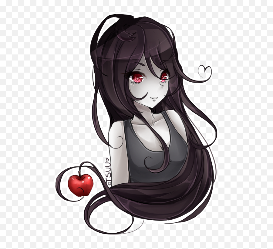 Download Girl Vampire Anime Hd Image Free Hq Png In - Vampire Anime Girl,Marceline Icon