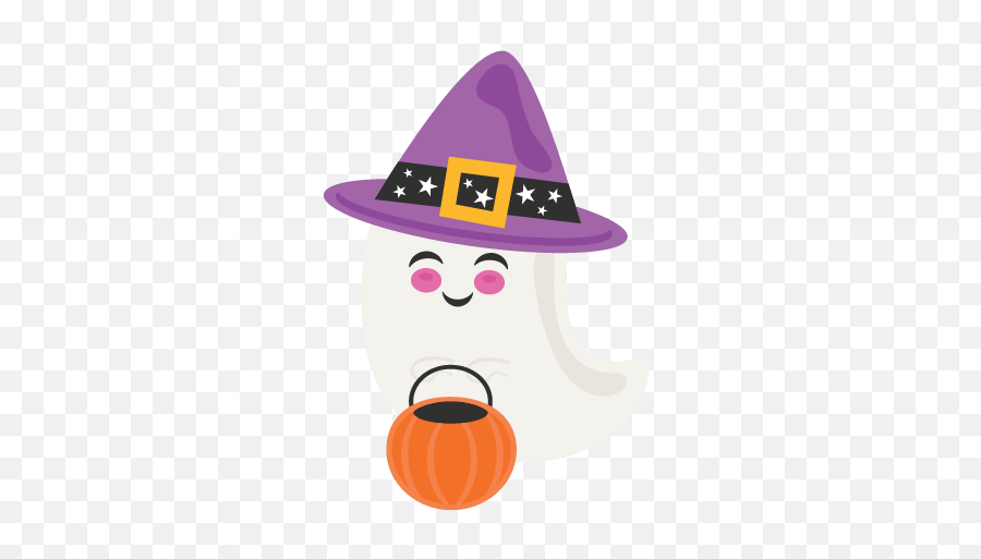 Ghost Trick Or Treater Clipart - Trick Or Treating Ghost Png,Trunk Or Treat Png