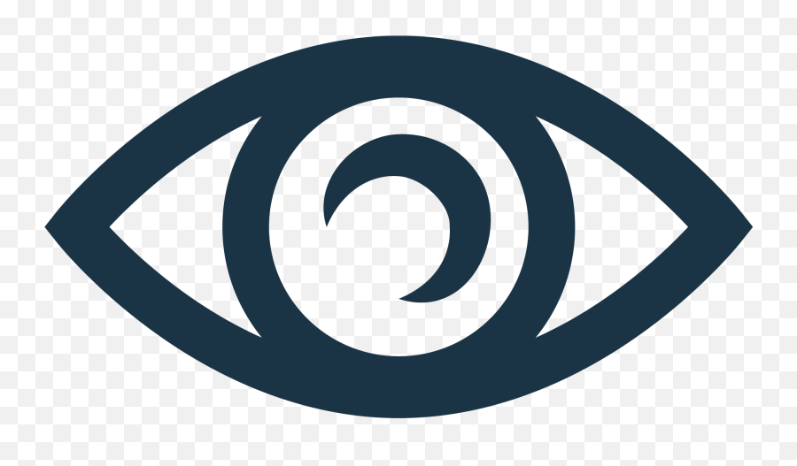 Download Hd Eye Symbol Png - Visibility Icon Png,Eye Symbol Png