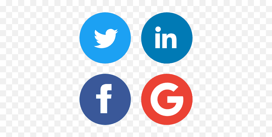 Social Login - Sign In With The Click Of A Button Social Icons White Filled Png,Ic Circle Social Icon Set