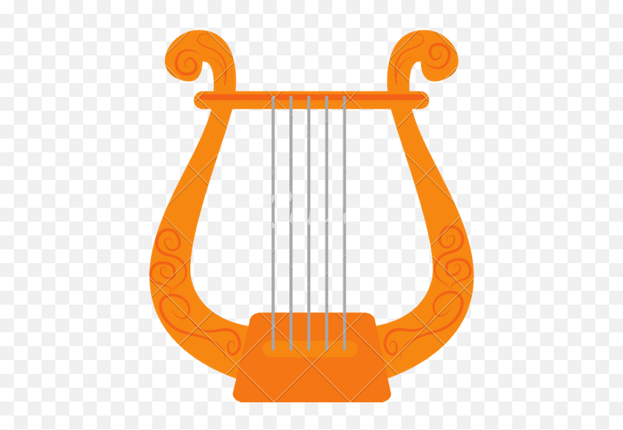 Music Instrument Harp Icon - Canva Violin And Harp Art Png,Harp Icon