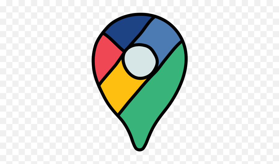 Google Maps Icon In Doodle Style - Apps Hand Drawn Icon Png,Map Icon Gif