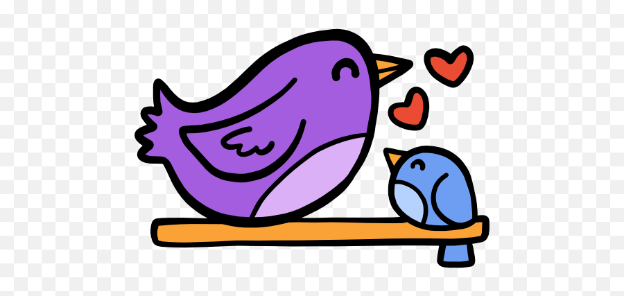 Bird Mother Images Free Vectors Stock Photos U0026 Psd - Anne Ku Ve Yavrular Çizim Png,Purple Parrot Icon