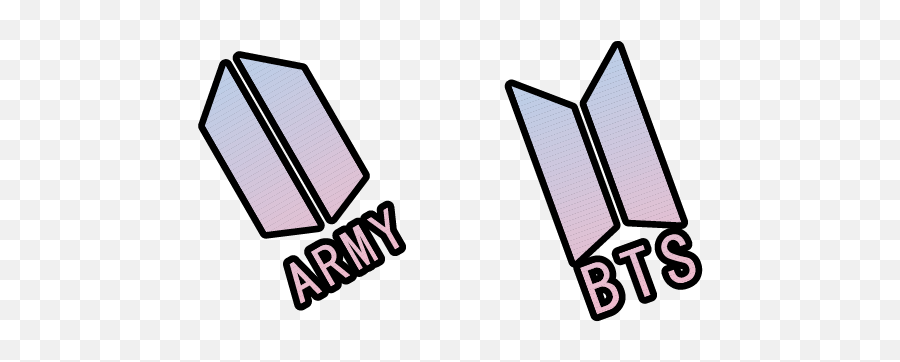Bts Army Logo Cursor - Sweezy Custom Cursors Transparent Bts And Army Logo Png,Min Yoongi Icon