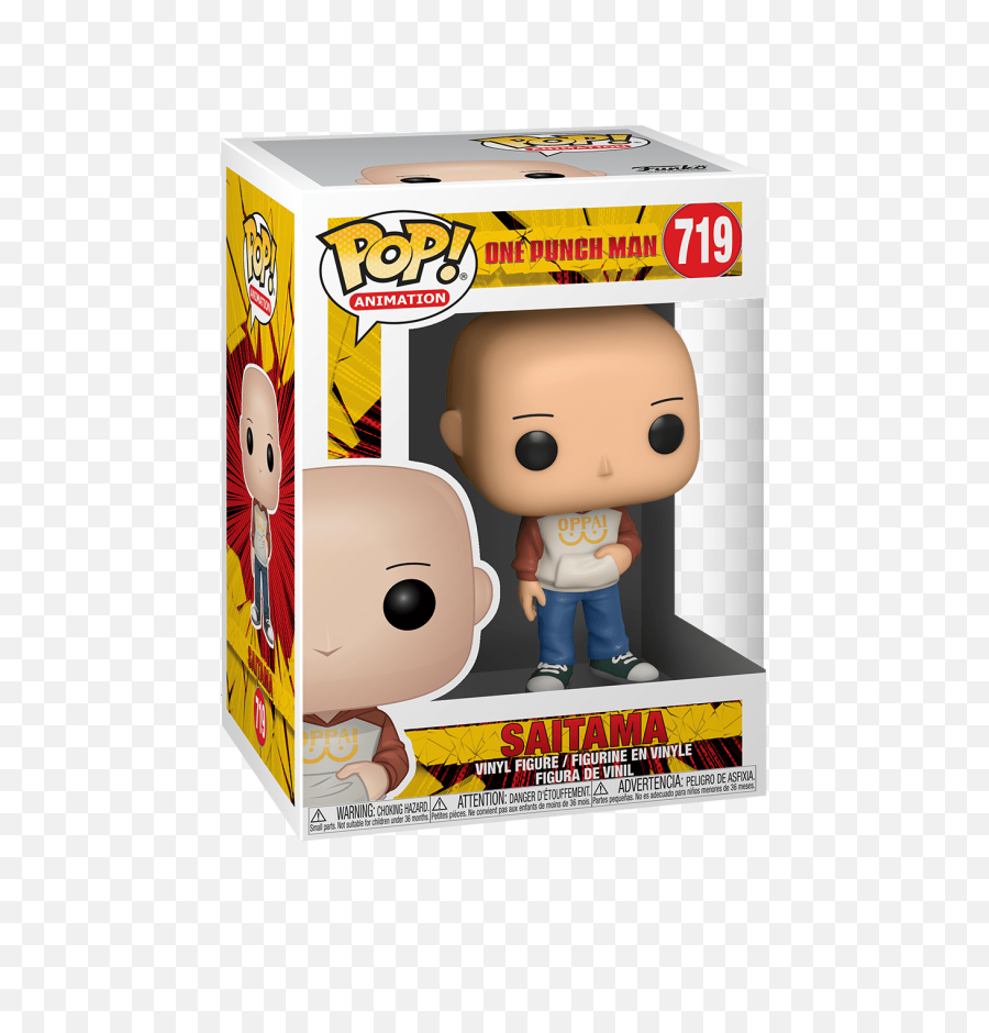 One Punch Man - One Punch Man Funko Pop Png,Saitama Transparent