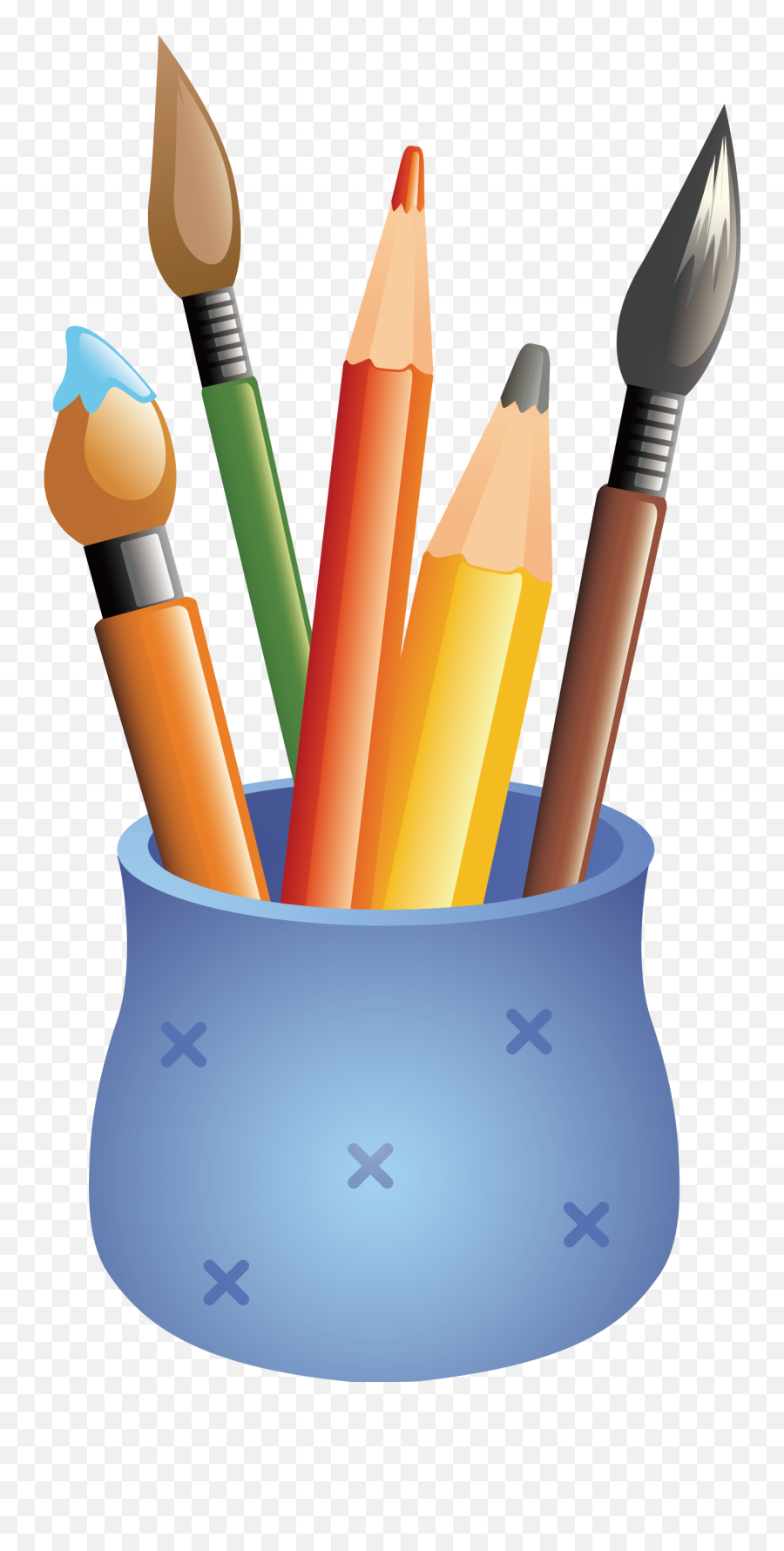 Transition Drawing Color Pencil - Pencil Png Cartoon,Colored Pencils Png