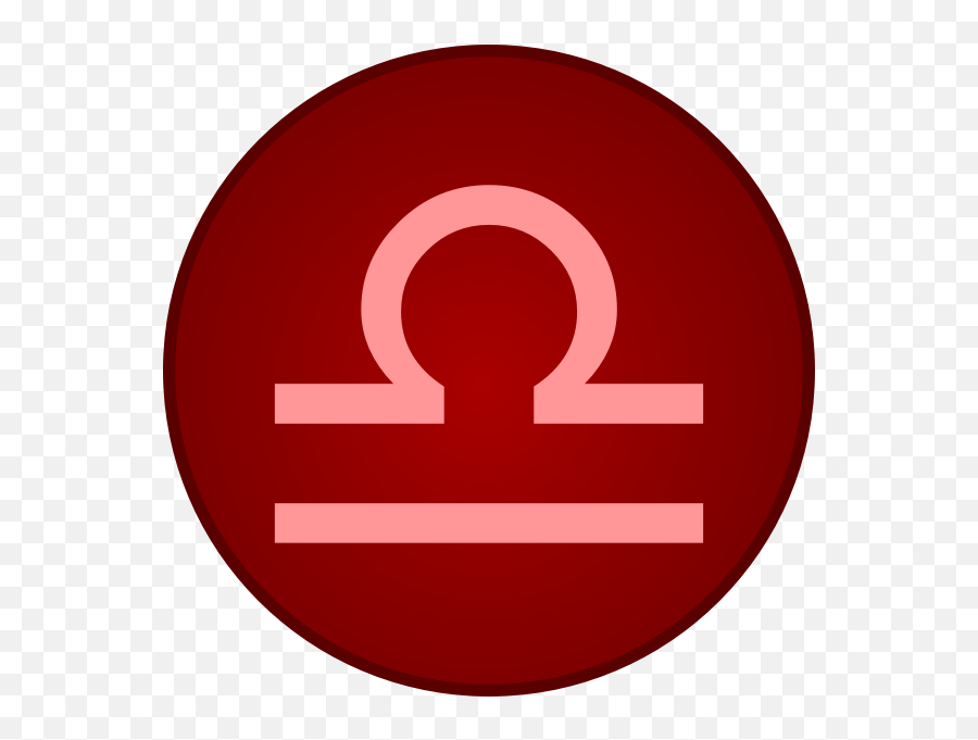 Libra Symbol Free Svg - Signo De Libra Rojo Png,Eso Red Bow Icon