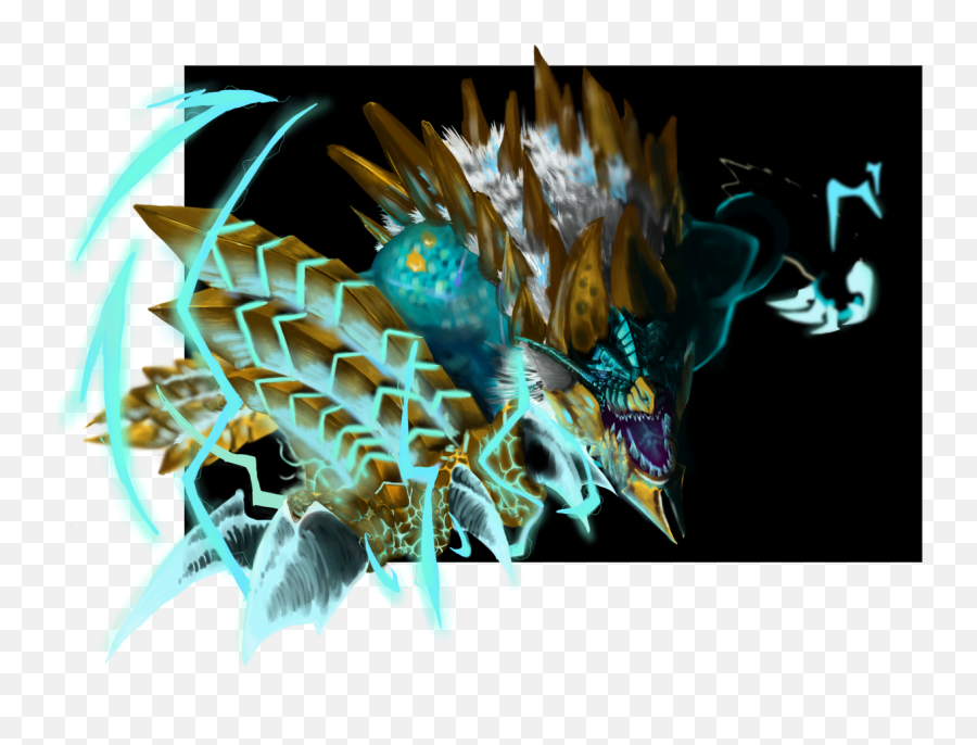 Mh World Zinogre Posted By Ryan Mercado - Mythical Creature Png,Zinogre Icon