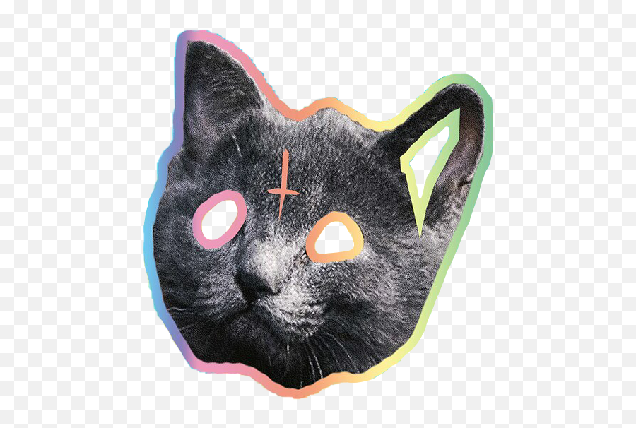 Largest Collection Of Free - Toedit Oddfuture Stickers Tyler The Creator Tron Cat Png,Neko Icon Maker