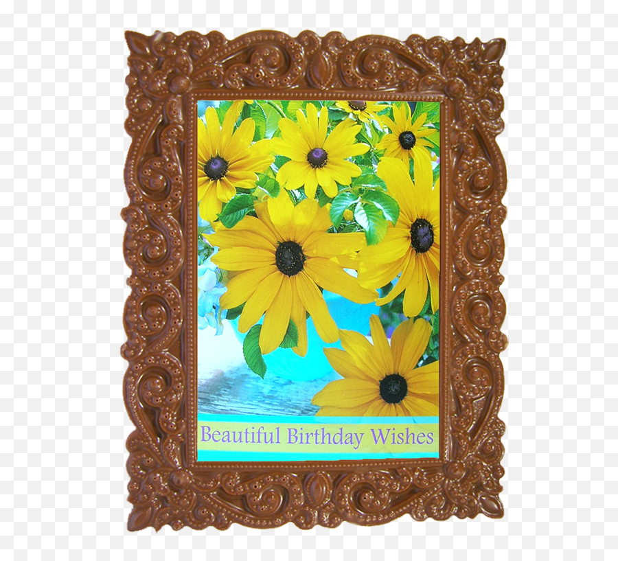 Printed Chocolate Small Frame Victorian Png