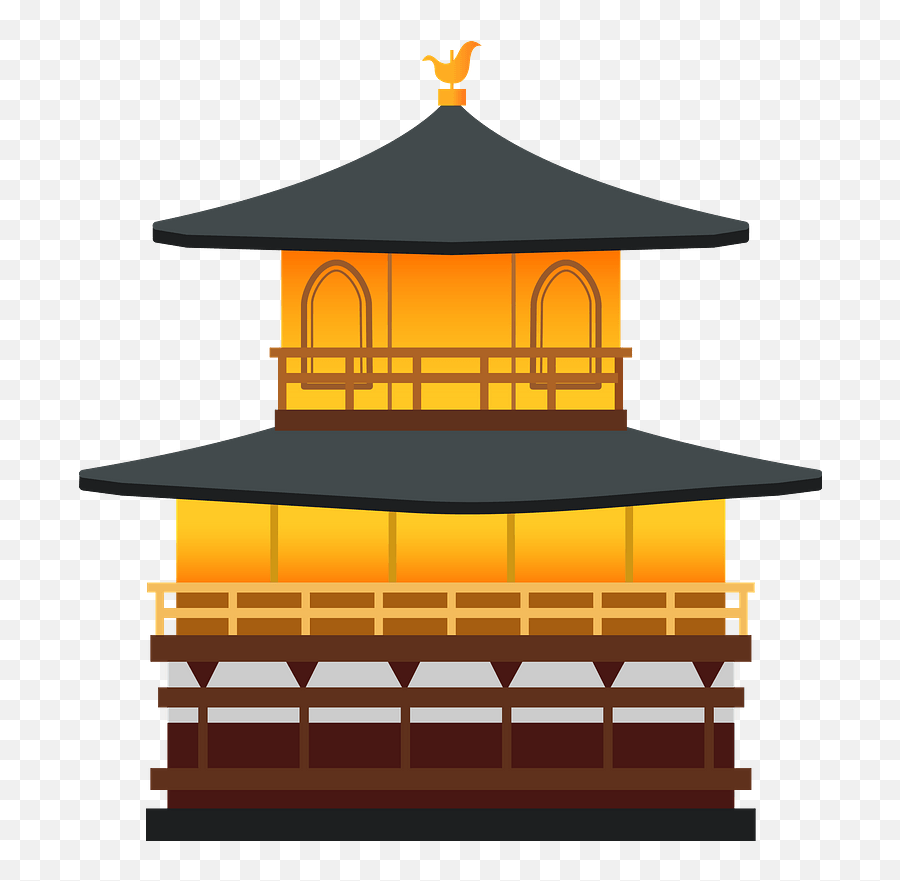 Golden Pavilion Temple Clipart Free Download Transparent Png Icon