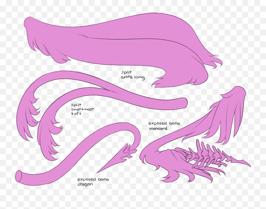 Demon Tail Png - The Center To Create The Illusion Of Two Dragon With Two Tails,Tails Png