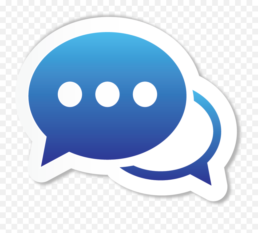 Blue Speech Icon - Circle Full Size Png Download Seekpng,Speach Icon