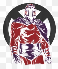 Marvel Xmen Magneto Epic Tonal Silhouetted Graphic Weekender Tote Bag Png