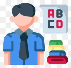 Teacher Man User Avatar School Free Icon - IconIconscom png