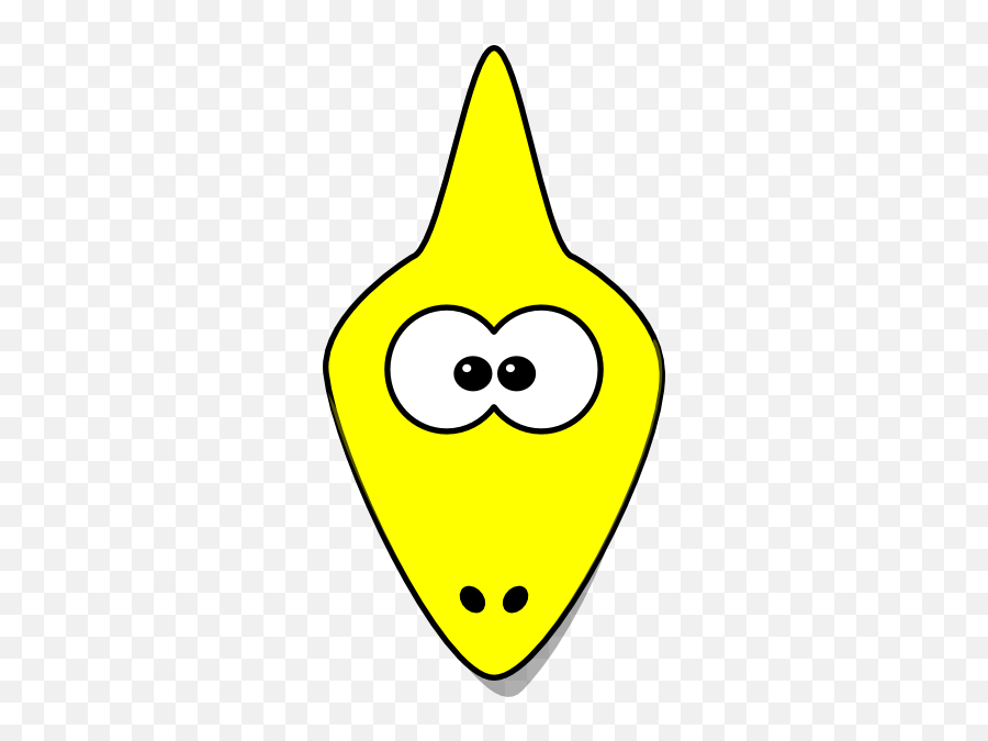 Yellow Pterodactyl Head Clip Art - Vector Clip Clip Art Png,Pterodactyl Png