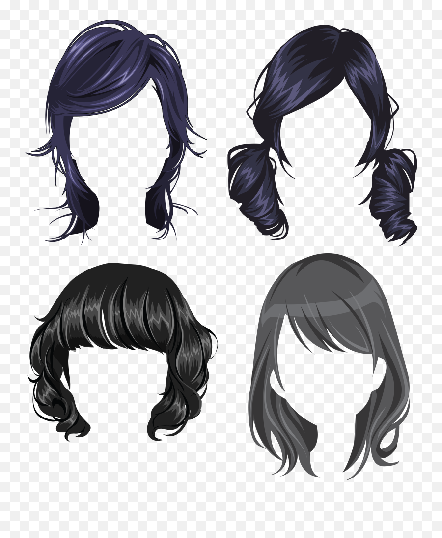 Hair Wig Png - Girl Wig Png,Hair Strand Png - free transparent png images -  