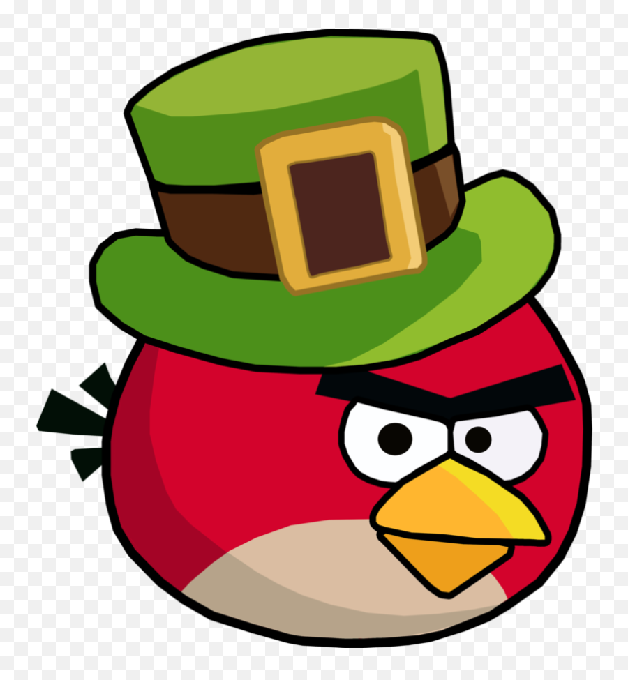 Download Hd Red Bird - Angry Birds Seasons Go Green Get Angry Birds Png,Red Bird Png