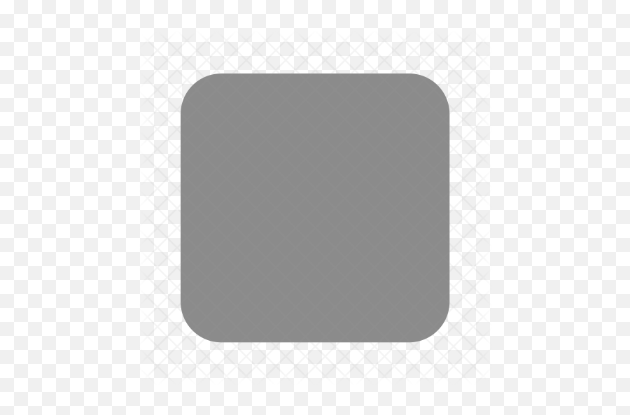 Square With Round Corner Icon Of Glyph - Parallel Png,Rounded Square Png