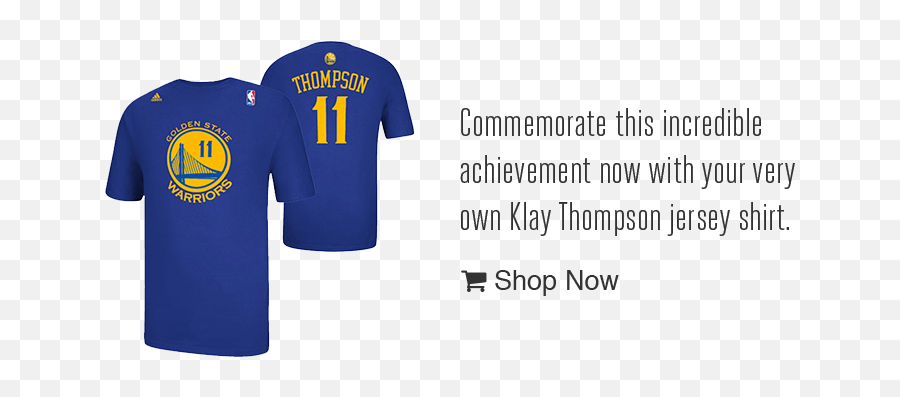 Thompsonu0027s Historic Night Sinks Kings Golden State Warriors - Sports Jersey Png,Klay Thompson Png