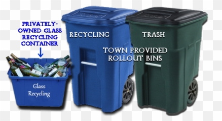 Download Three Recycle Bins - Recycling Bin Png Image With Hand Luggage,Trash Bin Png