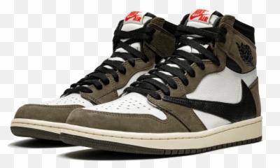 Air Jordan 1 Retro High Travis Scott - Travis Scott Jordan 1 High Png,Travis Scott Png