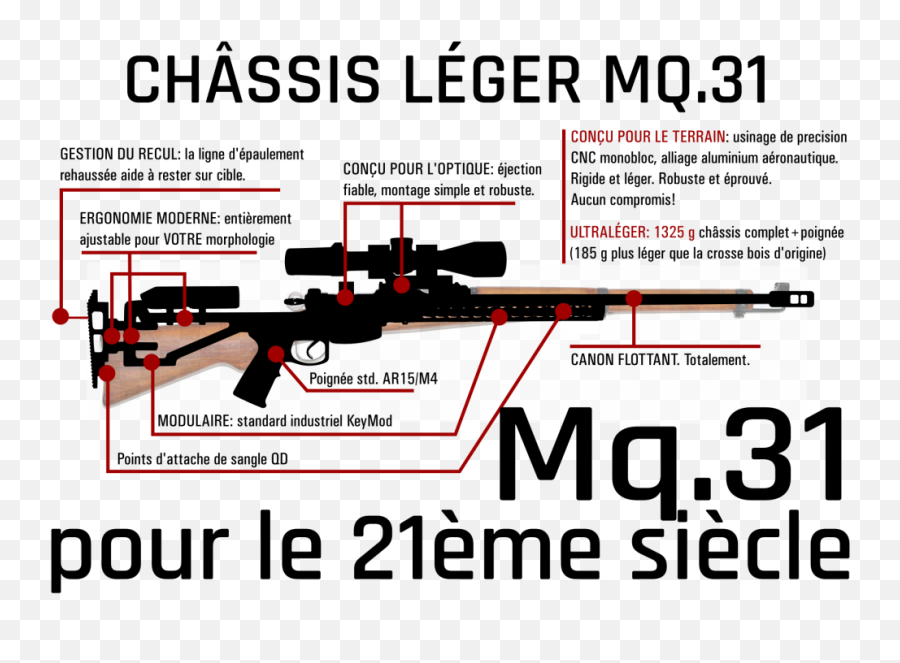 Fusil D 5 Png Image - Assault Rifle,Ar15 Png