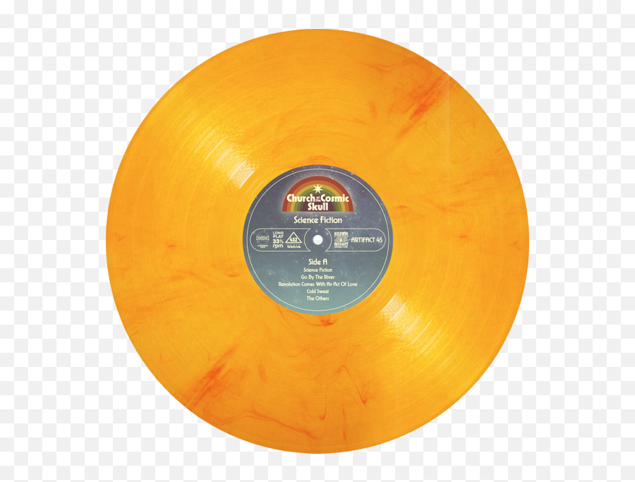 Solar Flare Vinyl Any T - Transparent Orange Vinyl Record Png,Vinyl Record Png