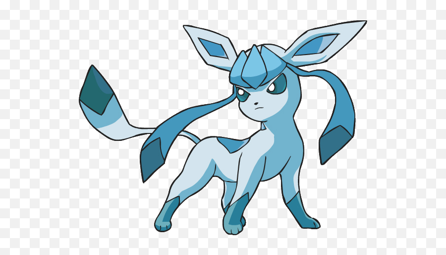 Pokemon Glaceon Png Image - Glaceon Pokemon Eevee Evolution,Glaceon Png