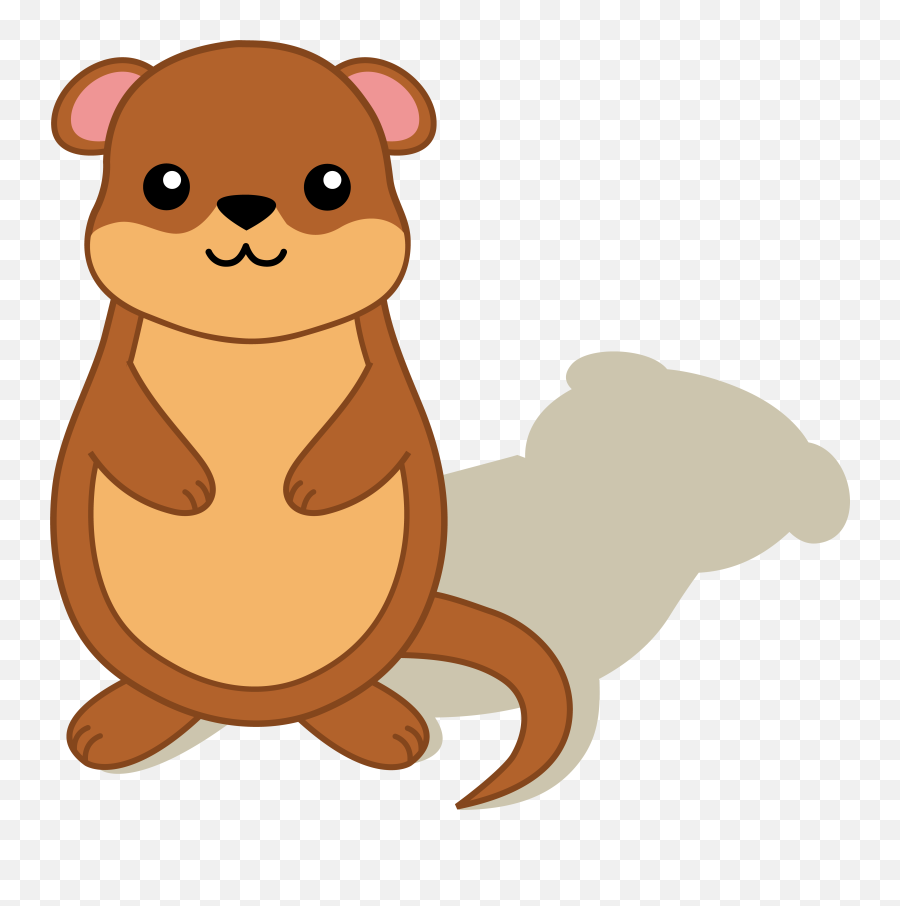 Groundhog Clipart Png - Shadow Clip Art Png,Groundhog Png