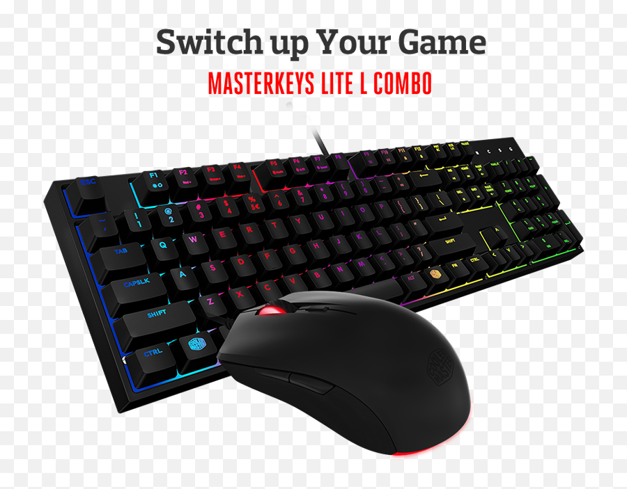 Keyboard And Mouse Png Picture - Coolermaster Masterkeys Lite L,Keyboard And Mouse Png