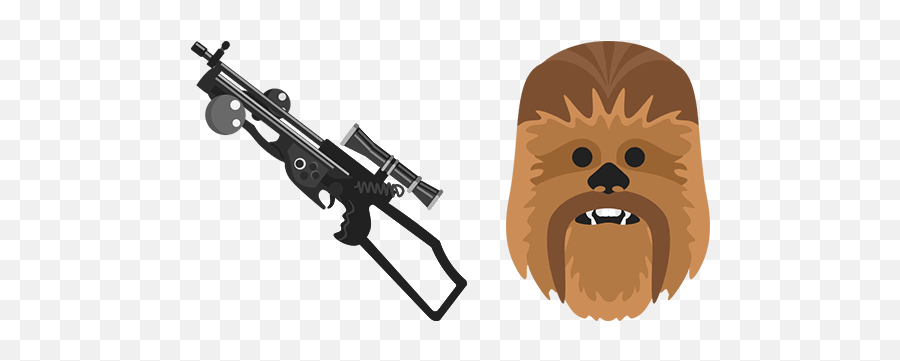 Star Wars Chewbacca Bowcaster Cursor - Ranged Weapon Png,Chewbacca Png