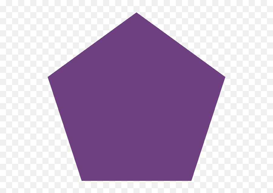 Picture - Purple Pentagon Clipart Png,Pentagon Png