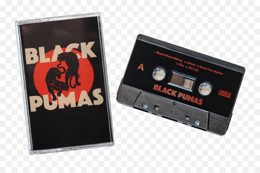 Black Pumas Cassette Tape - Electronics Png,Cassette Tape Png