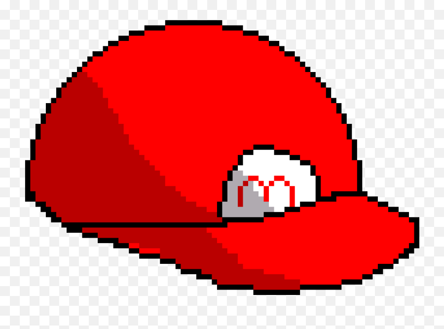 Pixilart - Marios Hat Badly Drawn By Themarioguy East Pier Png,Mario Hat Png